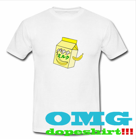 banana milk t shirt