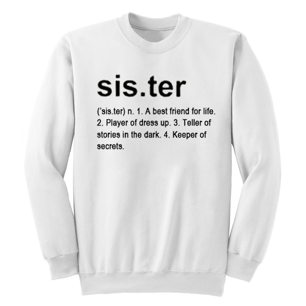 sister definition shirt