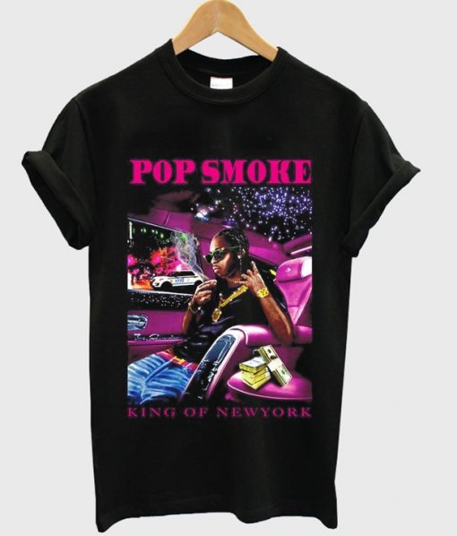 purple pop smoke shirt